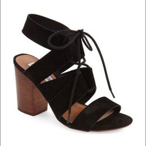 Lace Up Steve Madden Block Heel